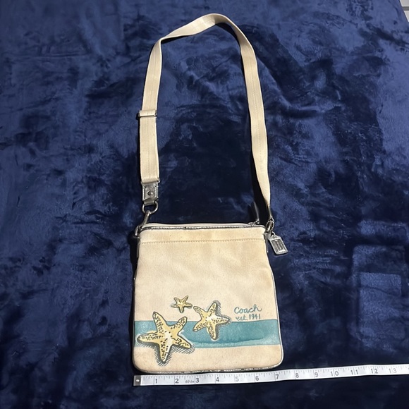 ๐ Coach Vintage Starfish Satchel- Crossbody Purse - EARLY BLACK FRIDAY SALE!!! - Picture 8 of 15
